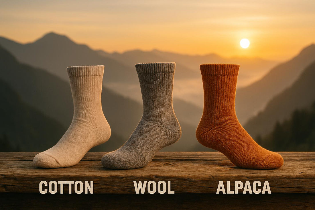 Cotton vs Wool vs Alpaca Socks: Which Wins?