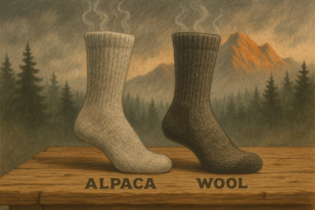 Alpaca vs. Wool: Work Sock Performance