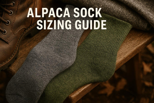 Alpaca Sock Sizing Guide
