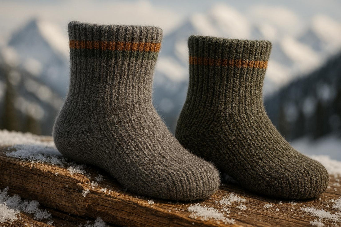 Alpaca Socks vs Wool Socks for Winter Layering