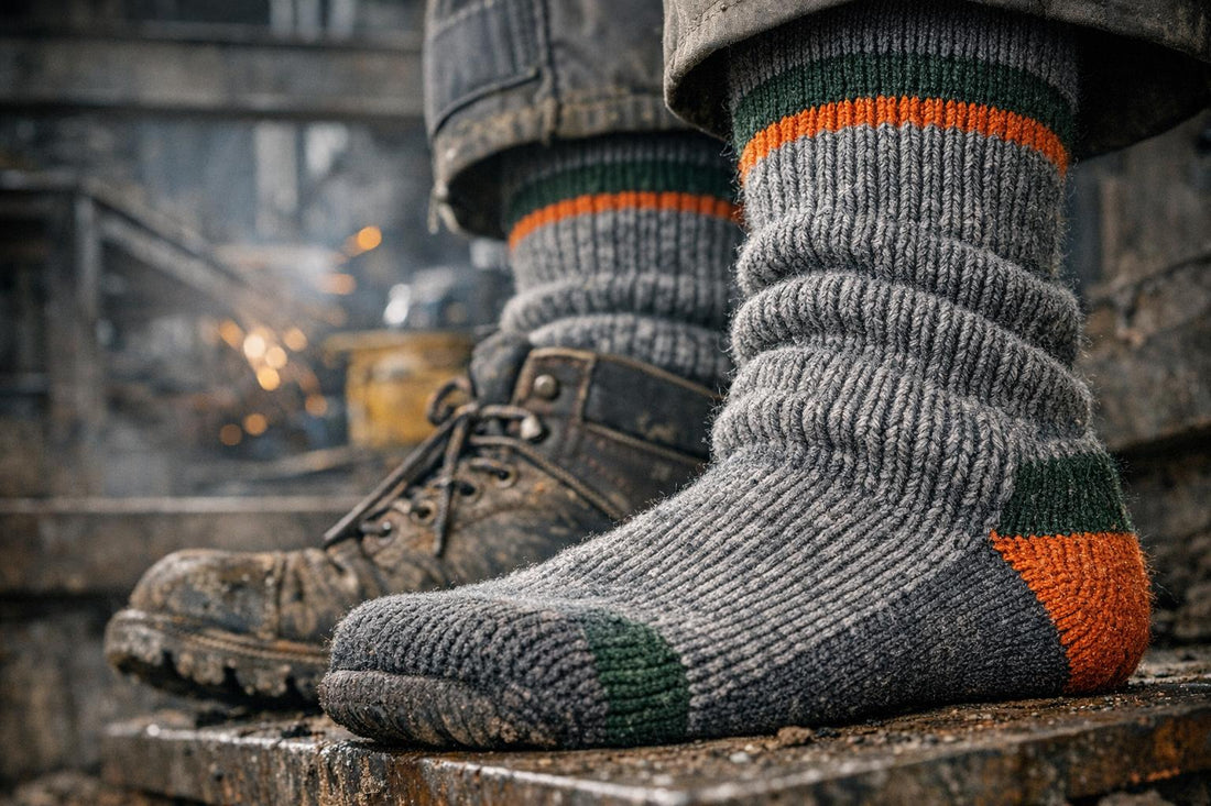 Alpaca Socks for Hazardous Work Environments