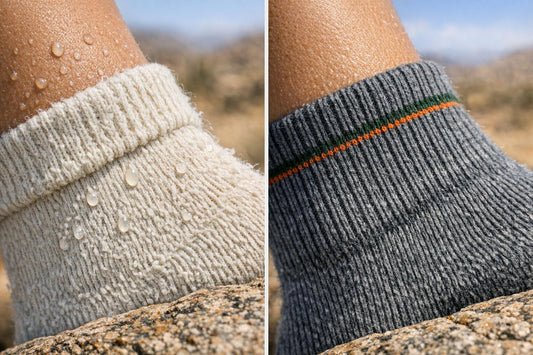 Alpaca vs. Cotton: Best Socks for Hot Climates