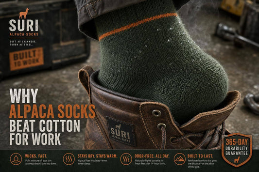 Why Alpaca Socks Beat Cotton for Work