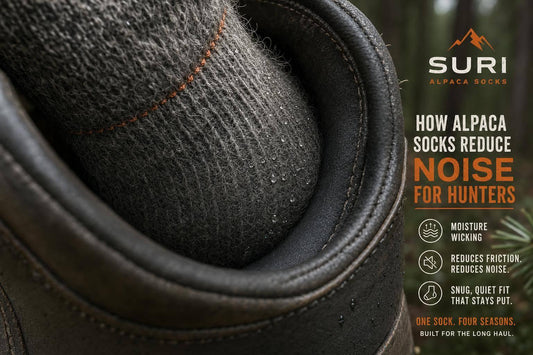 How Alpaca Socks Reduce Noise for Hunters