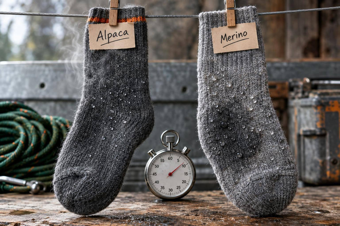 Alpaca vs Merino: Moisture-Wicking Fiber Test