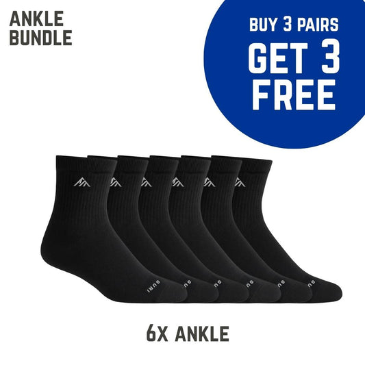 Ankle Buy 3 Get 3 Bundle