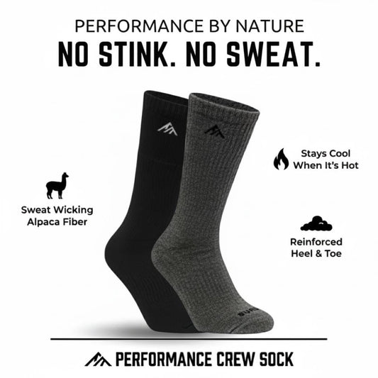 » Performance Crew Socks (100% off)